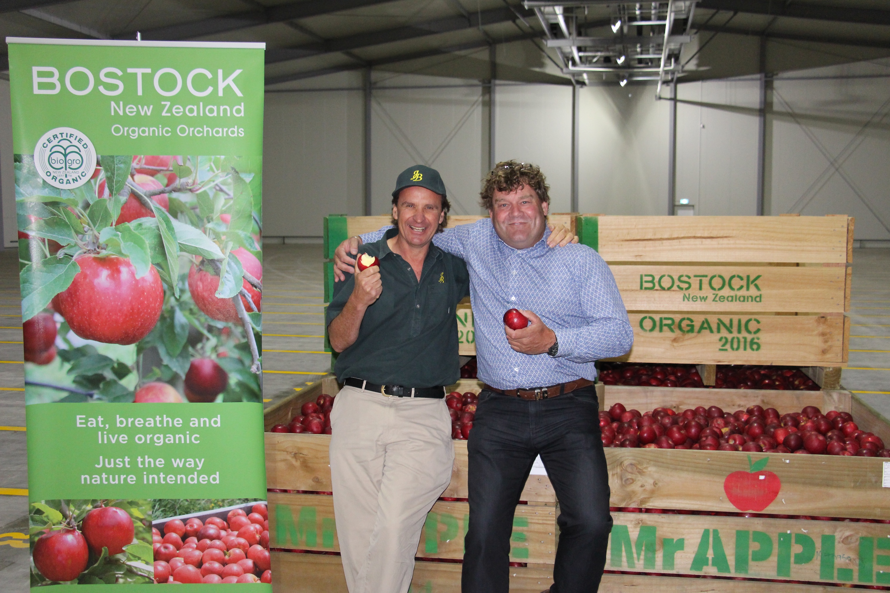 Organic Apples  Bostock New Zealand